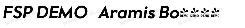 FSP DEMO   Aramis Bo字体转换